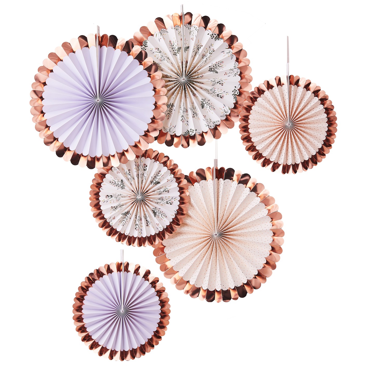 Lets Partea - Fan Pack - Pink and Floral