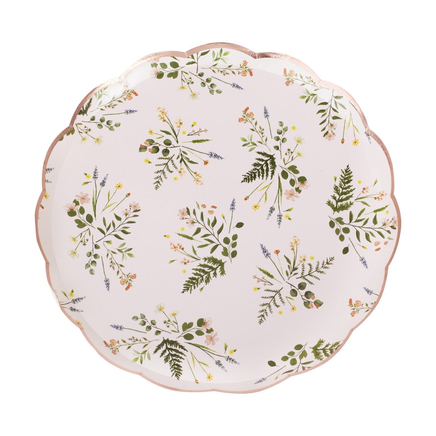 Lets Partea - Paper Plates - Floral