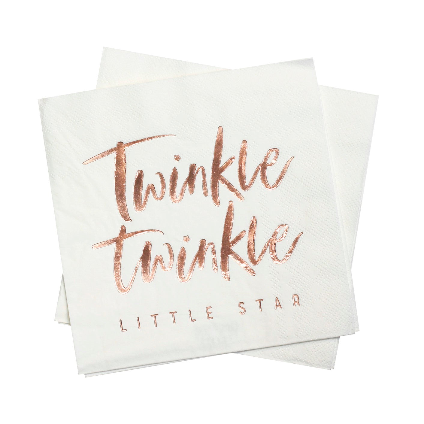 Twinkle Twinkle -Napkins - Twinkle Twinkle - Foiled