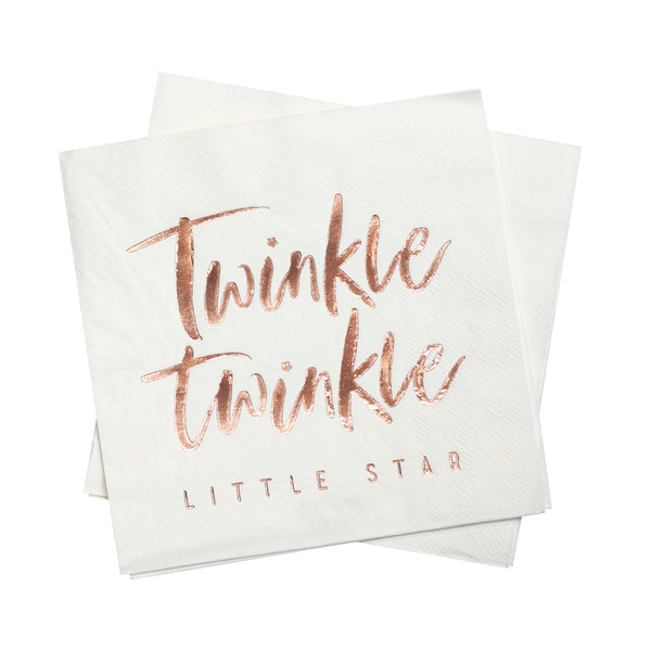 Twinkle Twinkle -Napkins - Twinkle Twinkle - Foiled