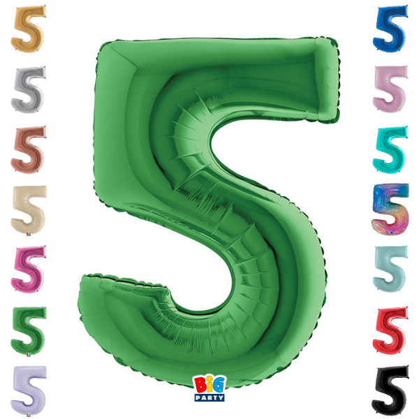 Number 5 - 40"balloon