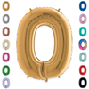 Number 0 - 40"balloon