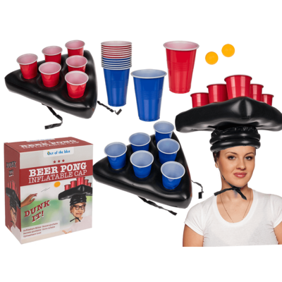 Beer Pong Inflatable Hat