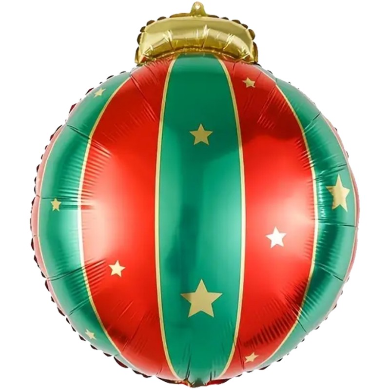 Foil Shape Christmas Ball