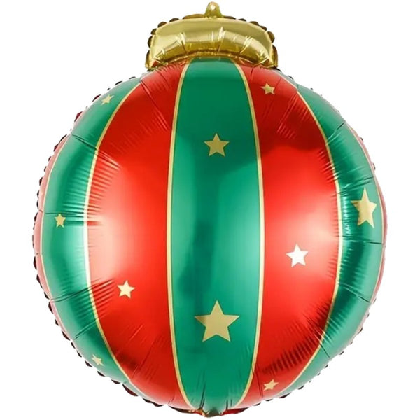 Foil Shape Christmas Ball