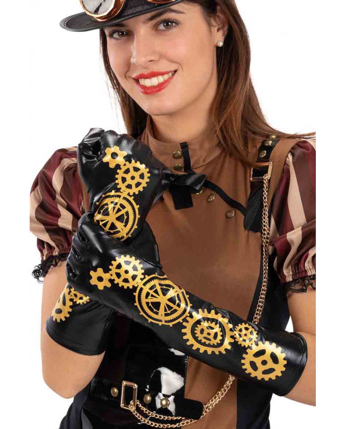 Black Gloves Steampunk