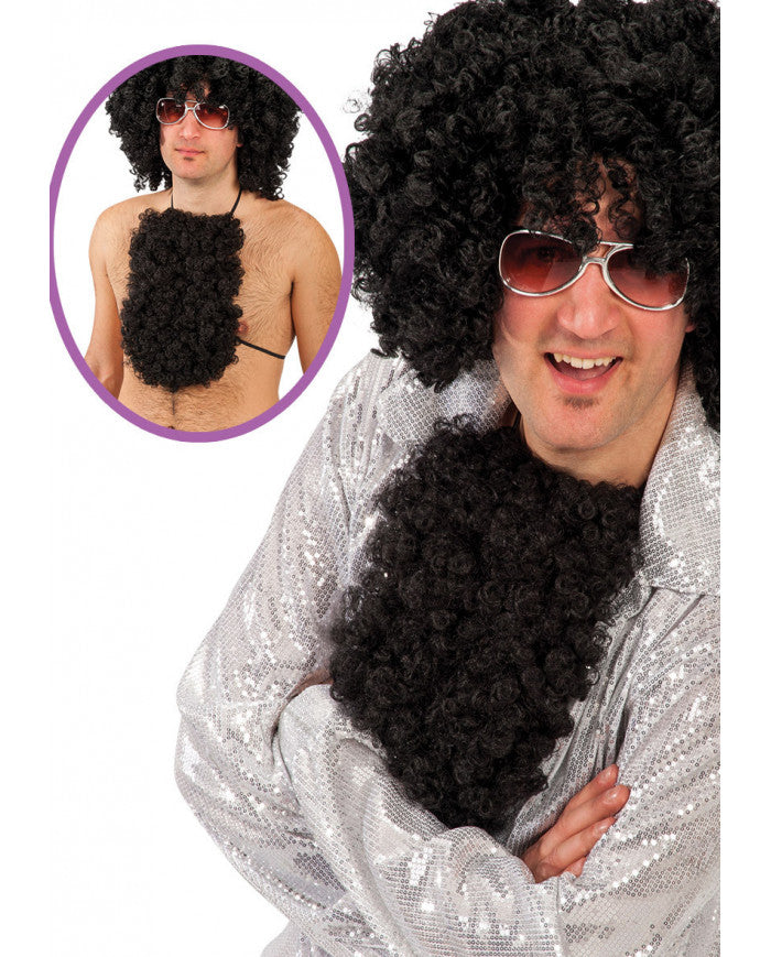 Black Hairy Chest