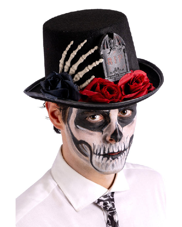Black top hat in felt
