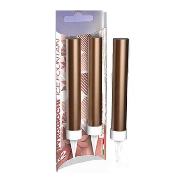 Ice Fontain Rose Gold 2 Candles