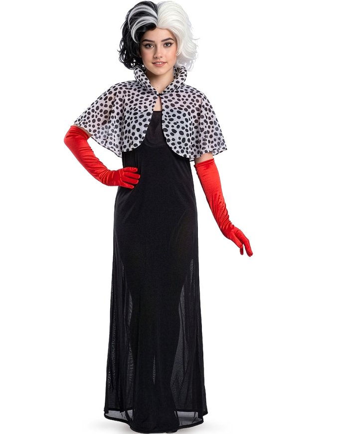 Cruella costume size (12-13 y)