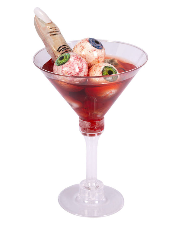 Halloween cocktail glass