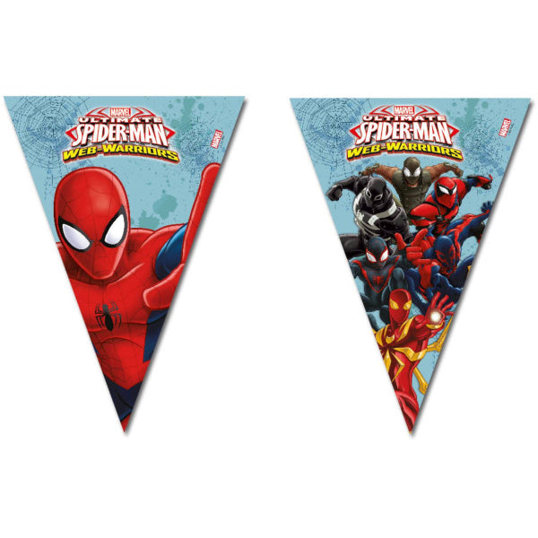 Banner bandie.plastic spiderman
