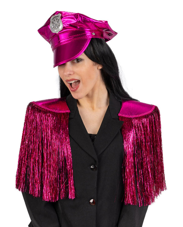 Fuchsia disco police set