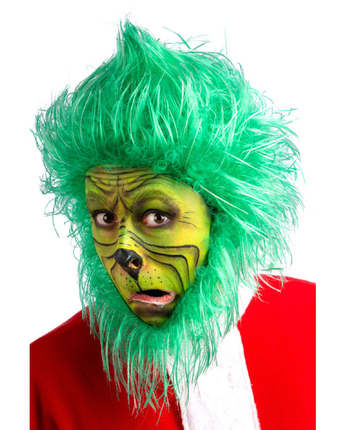 Grinch wig in box