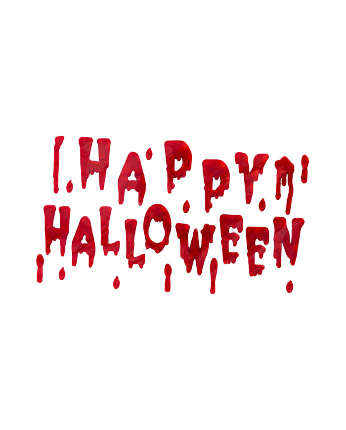 Happy Halloween gel sticker
