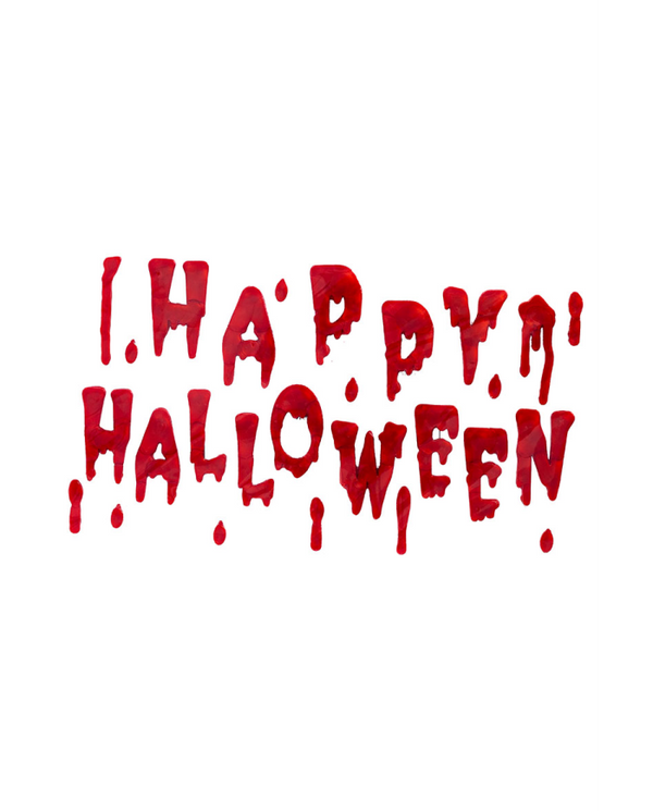 Happy Halloween gel sticker