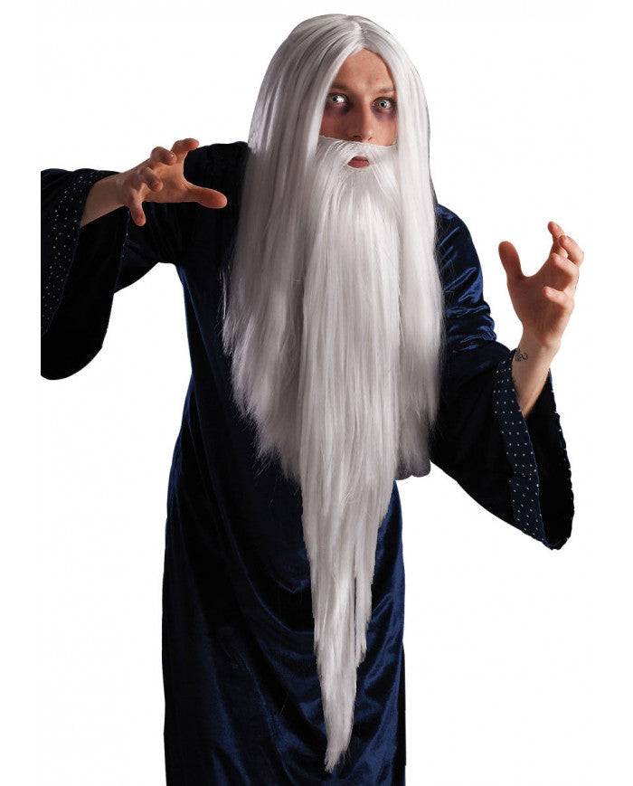 Magician Wig With Beard