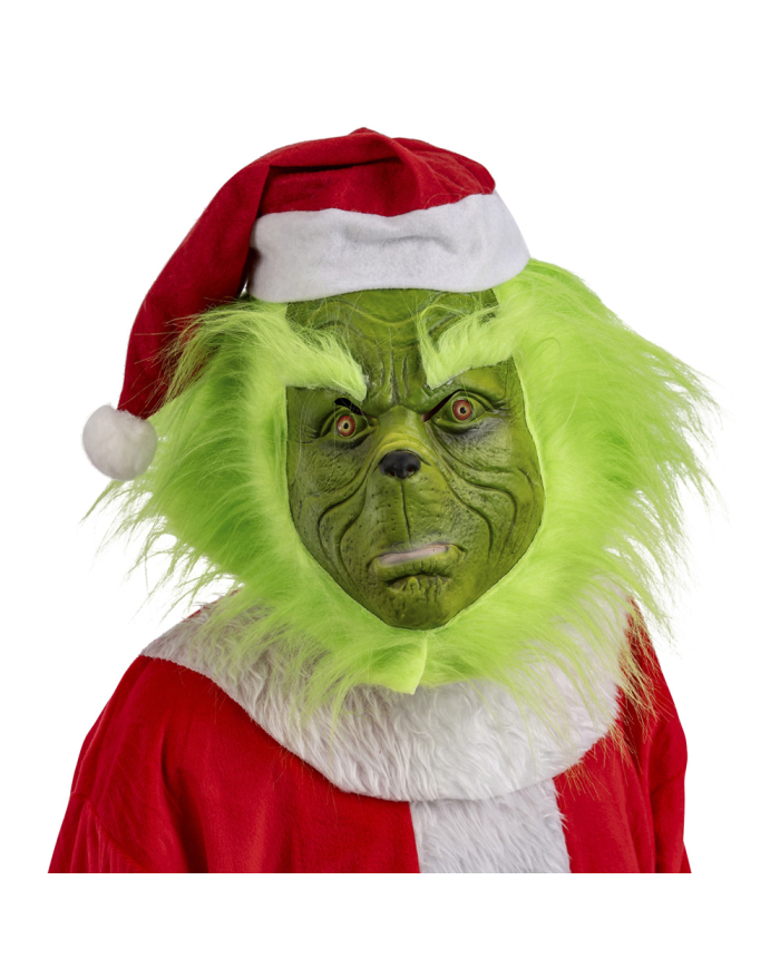Grinch face mask