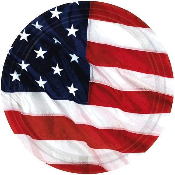 Plates 18 cm America 8 pcs