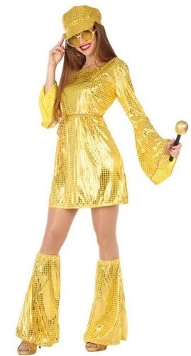 COSTUME DISCO GOLDEN XS-S