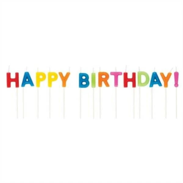 Happy Birthday multicolor 14 Candles