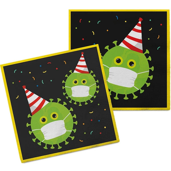 Napkins 33x33 Virus Free Party