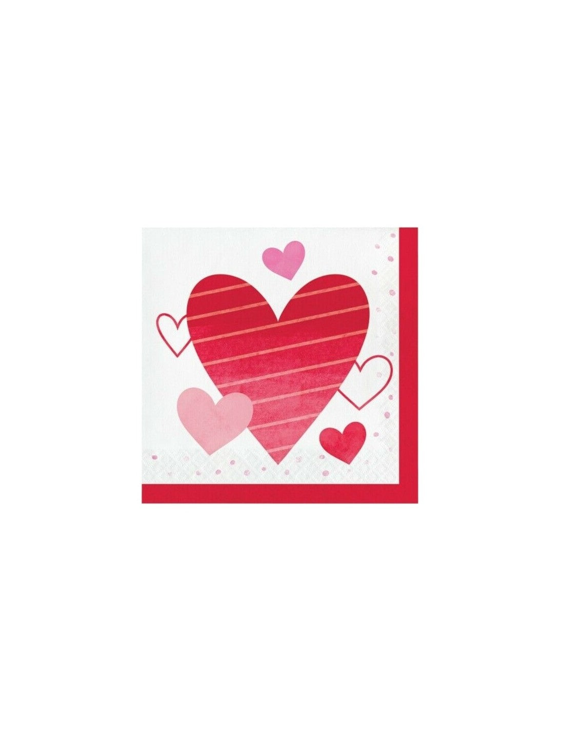 Napkins 33cm 16pcs Valentine's Day
