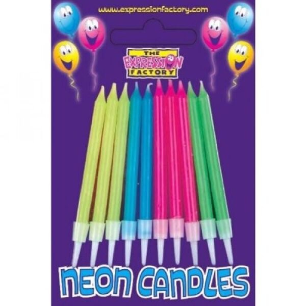 Neon candles