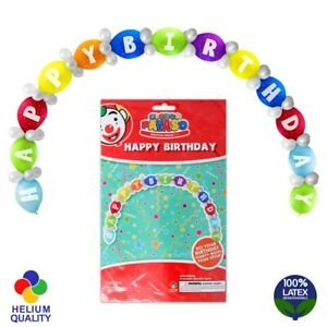 Balloon Arch Kit Happy Birthday | Posh Party Malta