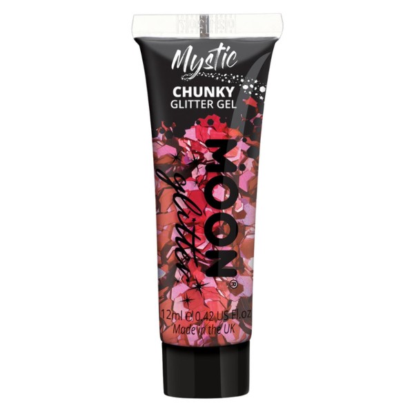 Moon Glitter Mystic Chunky Gel Mixed Colour Single, 12ml Costume Make Up Moon Glitter Mystic Chunky Gel Mixed Colour Single, 12ml Costume Make Up