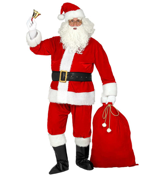white christmas dresses Wicked Costumes Father Christmas Santa Claus Suit Adult Unisex Fancy D main image 1